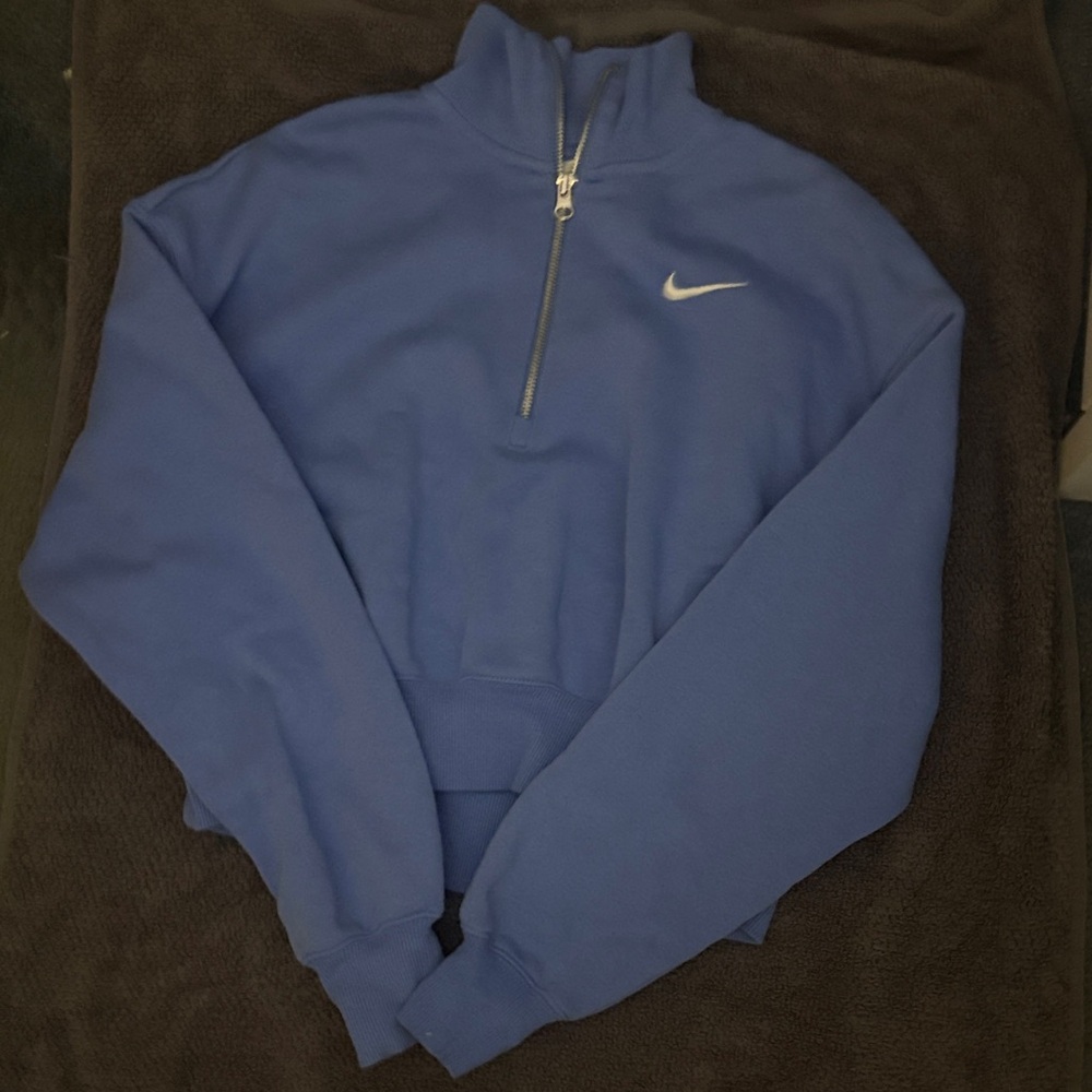 Nike Royal Blue Half-Zip Pullover